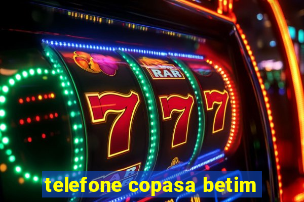 telefone copasa betim